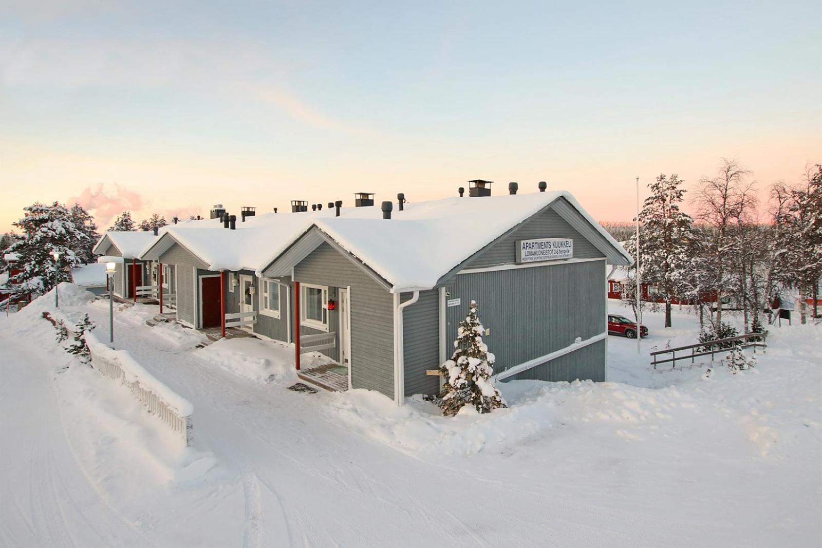 Kuukkeli Apartments Suite Saariselkä Exteriör bild